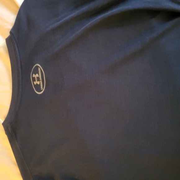 Under Armour Heat Gear LOGO Tee (Loose Fit) (Large) - Picture 3 of 4